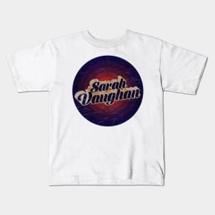 SARAH VAUGHAN - VINTAGE BLURN CIRCLE Kids T-Shirt